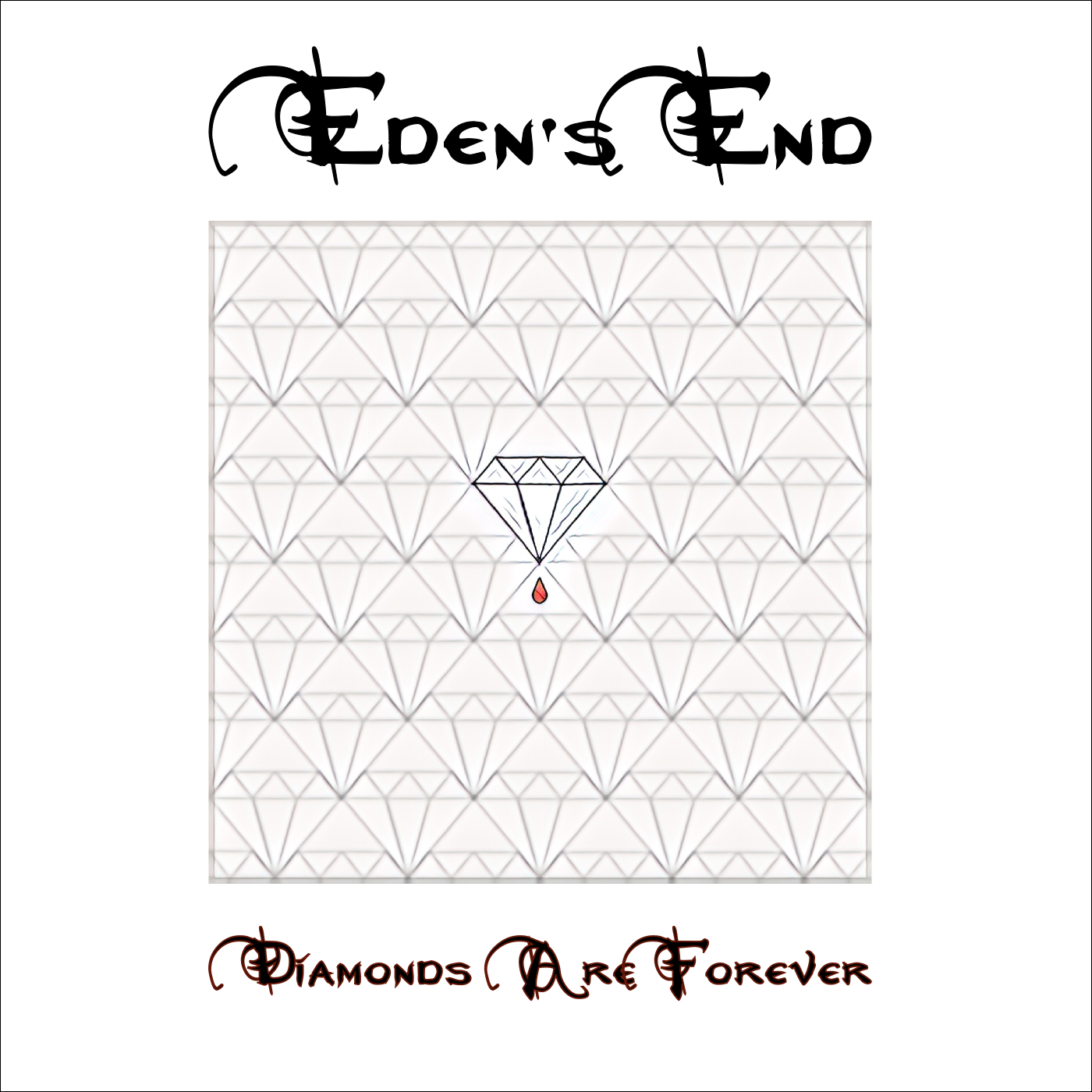 Diamonds Are Forever single album cover art